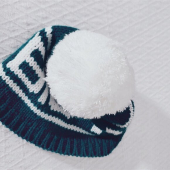 Rare BULA "Big White" Ski Resort Fleece Pom Pom Beanie Hat - Picture 5 of 8